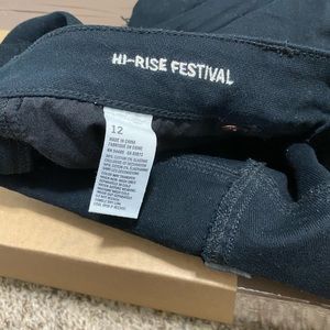 American Eagle Hi-Rise festival Jean shorts.